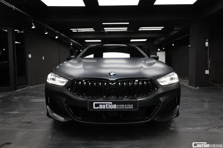 블루에서 KPMF 무광 마그네틱 블랙 / BMW 850i / 코션 래핑 / 과천시 주암동