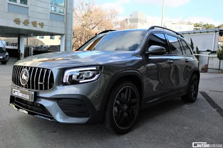 크롬 커버(크롬딜리트)탑폴리에 유광 무광  블랙 /   벤츠 GLB35 AMG / 과천시 주암동