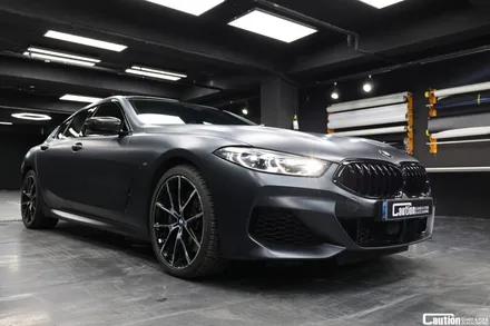 블루에서 KPMF 무광 마그네틱 블랙 / BMW 850i / 코션 래핑 / 과천시 주암동