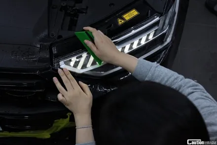 탑폴리에 블랙 풀 래핑 / 아우디S7 AUDI S7 / 과천시 주암동
