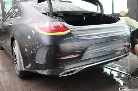 벤츠 CLS 300d의 무광 PPF 시공기 / 과천시 주암동