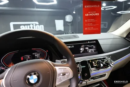 BMW X7 앞유리 보호 하기 위해 엑소쉴드GT3 윈드쉴드와 PPF 시공을 함께 / 과천시 주암동