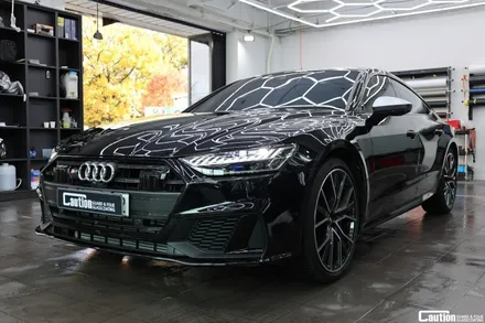 탑폴리에 블랙 풀 래핑 / 아우디S7 AUDI S7 / 과천시 주암동