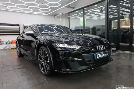 탑폴리에 블랙 풀 래핑 / 아우디S7 AUDI S7 / 과천시 주암동