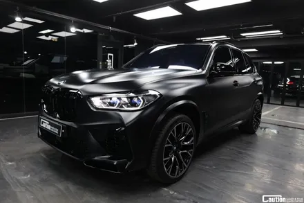 BMW X5 M 컴페티션 무광PPF 전체 / 윈드쉴드 / 코션 과천 (양재) PPF 전문점 / 과천시 주암동