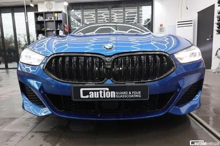 블루에서 KPMF 무광 마그네틱 블랙 / BMW 850i / 코션 래핑 / 과천시 주암동