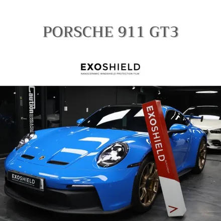 포르쉐 911 GT3 신 차 출고 후 엑소쉴드 윈드쉴드와 PPF 풀 시공기 / 과천시 주암동