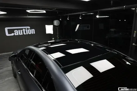 그레이에서 KPMF 무광 마그네틱 블랙 랩핑 / 벤츠 CLS53 AMG / 랩핑 가격 / 과천시 주암동
