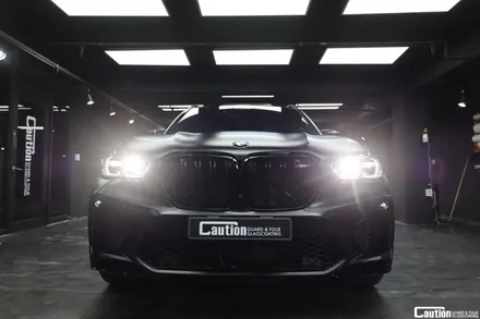 BMW X5 M 컴페티션 무광PPF 전체 / 윈드쉴드 / 코션 과천 (양재) PPF 전문점 / 과천시 주암동