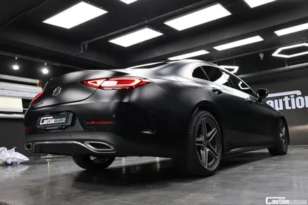 벤츠 CLS 300d의 무광 PPF 시공기 / 과천시 주암동
