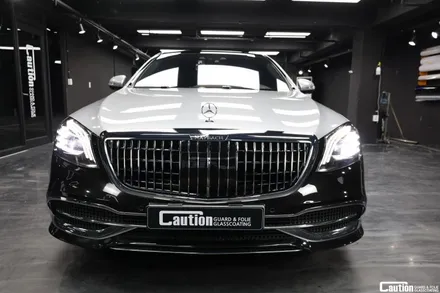 탑폴리에 실버 투톤랩핑  / 마이바흐 S560 /마이바흐 듀오톤 / 과천시 주암동