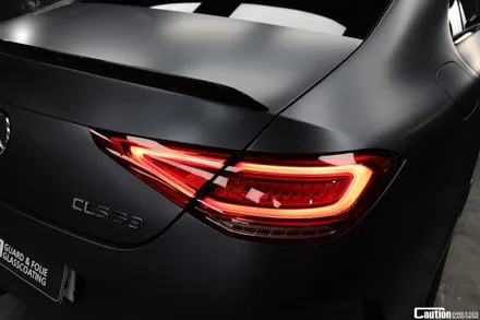 그레이에서 KPMF 무광 마그네틱 블랙 랩핑 / 벤츠 CLS53 AMG / 랩핑 가격 / 과천시 주암동
