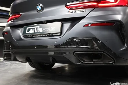 블루에서 KPMF 무광 마그네틱 블랙 / BMW 850i / 코션 래핑 / 과천시 주암동