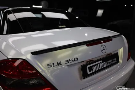 KPMF 골드 화이트 스타라이트 랩핑 / 탑폴리에 루프스킨 / 벤츠 SLK 350 / 투톤랩핑 / 과천시 주암동