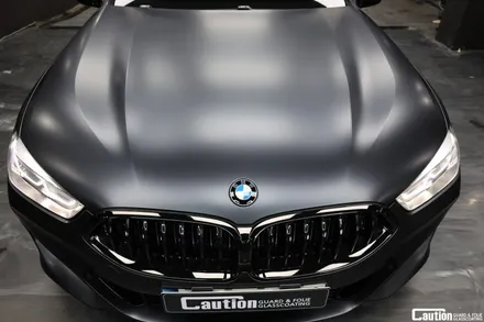 블루에서 KPMF 무광 마그네틱 블랙 / BMW 850i / 코션 래핑 / 과천시 주암동