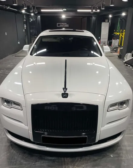 KPMF 탑폴리에   화이트/블랙  풀래핑_       롤스로이스 ROLLS ROYCE / 과천시 주암동