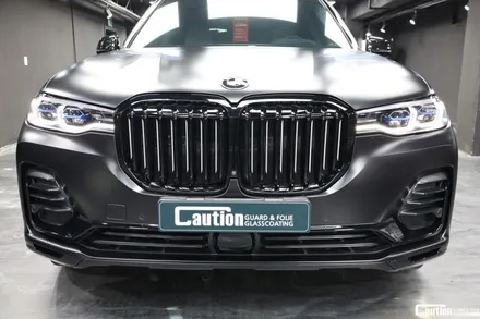 BMW X7의 무광 PPF 풀시공과 탑폴리에블랙 크롬딜리트로 프로즌블랙 에디션 완성하기 / 과천시 주암동