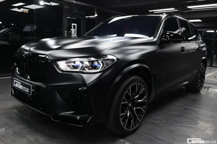 BMW X5 M 컴페티션 무광PPF 전체 / 윈드쉴드 / 코션 과천 (양재) PPF 전문점 / 과천시 주암동