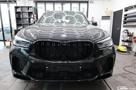 BMW X5 M 컴페티션 무광PPF 전체 / 윈드쉴드 / 코션 과천 (양재) PPF 전문점 / 과천시 주암동