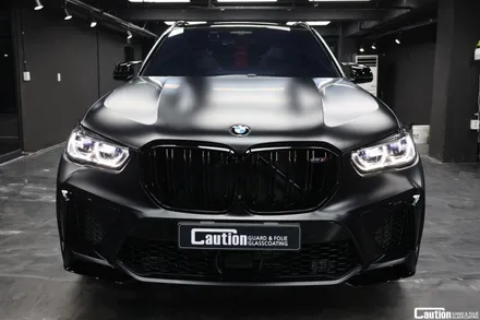 BMW X5 M 컴페티션 무광PPF 전체 / 윈드쉴드 / 코션 과천 (양재) PPF 전문점 / 과천시 주암동