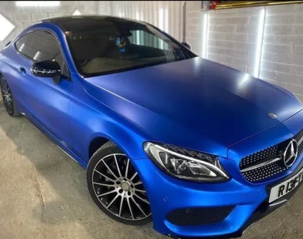 블루에서 KPMF 무광 마그네틱 블랙 / BMW 850i / 코션 래핑 / 과천시 주암동