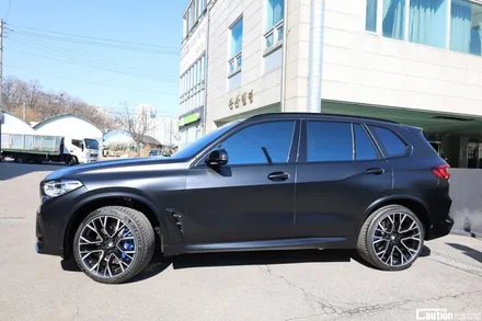 BMW X5 M 컴페티션 무광PPF 전체 / 윈드쉴드 / 코션 과천 (양재) PPF 전문점 / 과천시 주암동
