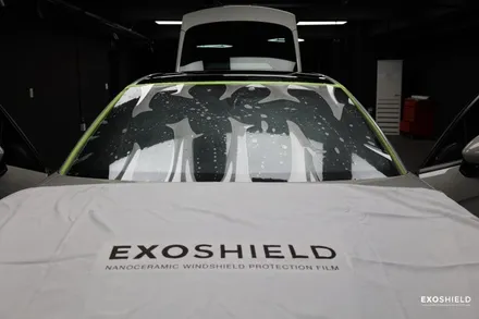 포르쉐 파나메라 4 하이브리드 / 엑소쉴드 ExoShield / 윈드쉴드 보호필름 / 과천시 주암동