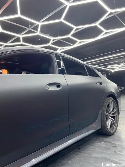 무광 블랙 래핑 KPMF MATT BLACK _  벤츠 CLS 53 AMG   MERCEDES BENZ   CLS 53 AMG / 과천시 주암동