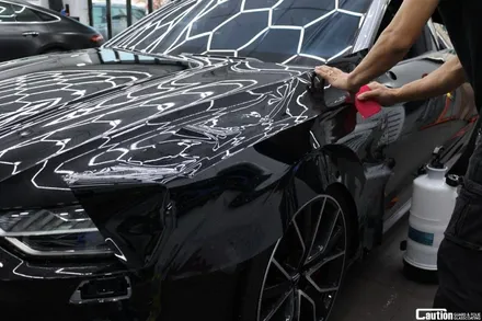 탑폴리에 블랙 풀 래핑 / 아우디S7 AUDI S7 / 과천시 주암동