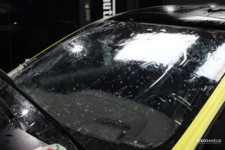 벤츠 S350d 엑소쉴드GT3 윈드쉴드 시공과 무광 PPF 전체 시공하기 / 과천시 주암동