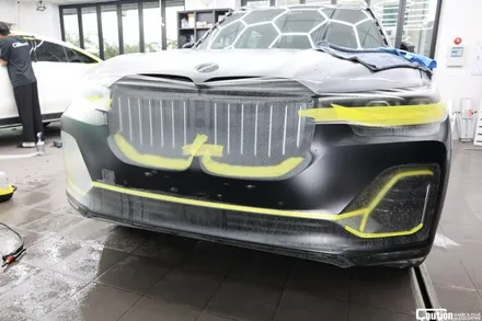 BMW X7의 무광 PPF 풀시공과 탑폴리에블랙 크롬딜리트로 프로즌블랙 에디션 완성하기 / 과천시 주암동