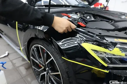 탑폴리에 블랙 풀 래핑 / 아우디S7 AUDI S7 / 과천시 주암동