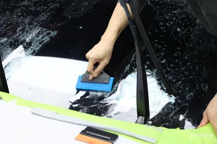 롤스 로이스 레이스 전면 유리 보호  /  엑소쉴드 GT3 / 윈드 실드 /앞 유리 보호 필름 / 과천시 주암동