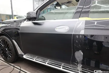 BMW X7의 무광 PPF 풀시공과 탑폴리에블랙 크롬딜리트로 프로즌블랙 에디션 완성하기 / 과천시 주암동