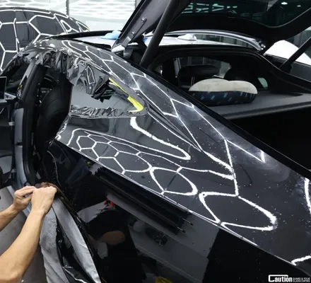 탑폴리에 블랙 풀 래핑 / 아우디S7 AUDI S7 / 과천시 주암동