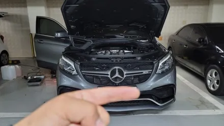 강남 에바크리닝 벤츠GLE AMG43 수입차 에어컨냄새 히터냄새 제거 청소 서초 송파 용산 / 남양주 구리 하남