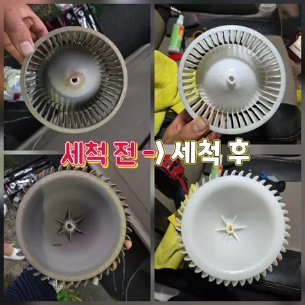 [인천 포터2 에바크리닝] 바람이 약하고 찬바람도 시원하지 않다면 정비소 가지말고 에바세척을 먼저 해야 하는 이유 / 남양주시 덕소