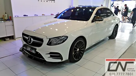 대전솔라가드프리미엄 * 벤츠 W213 E300 빛바랜 필름 제거 후 솔라가드퀀텀 재시공기 / 대전 서구