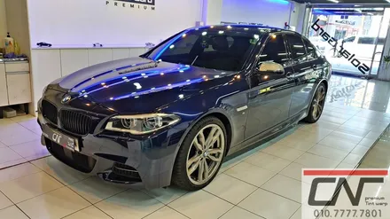 대전카멜레온썬팅 * BMW M550D 켈란CR의 아름다운 색상의 썬팅입히기 / 대전 서구