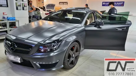 CLS 63amg 대전수입차썬팅 하버캠프 세라믹본드 썬팅재시공하기 / 대전 서구