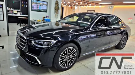 대전자동차썬팅 : 아름다운 벤츠 S350d / 대전 서구 가장동
