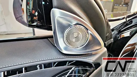 W223 벤츠 S500L 4D부메스터트위터 + 엑티브엠비언트 + 피아노트림 감성실내 완성시키기 // 대전카프리(CAF) / 대전 서구