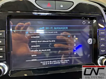 대전네비매립 * 고장이 많은 QM3 순정네비 T6000으로 교체하기 / 대전 서구