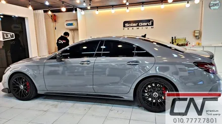 벤츠 CLS63AMG 대전솔라가드프리미엄 S라인 가성비 썬팅재시공기 / 대전 서구