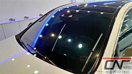 대전솔라가드프리미엄 * 벤츠 W213 E300 빛바랜 필름 제거 후 솔라가드퀀텀 재시공기 / 대전 서구