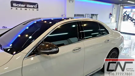대전솔라가드프리미엄 * 벤츠 W213 E300 빛바랜 필름 제거 후 솔라가드퀀텀 재시공기 / 대전 서구