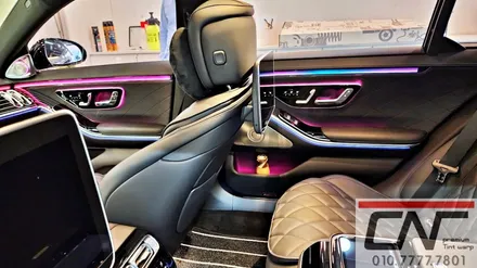 W223 벤츠 S500L 4D부메스터트위터 + 엑티브엠비언트 + 피아노트림 감성실내 완성시키기 // 대전카프리(CAF) / 대전 서구