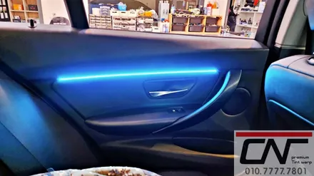 BMW F30 320d 대전엠비언트 시공으로 화려한 실내 만들기 / 대전 서구