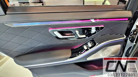 W223 벤츠 S500L 4D부메스터트위터 + 엑티브엠비언트 + 피아노트림 감성실내 완성시키기 // 대전카프리(CAF) / 대전 서구