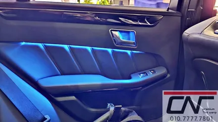 W212 E63amg 화사하고 감성돋는 실내 대전 RGB엠비언트 시공기 / 대전 서구
